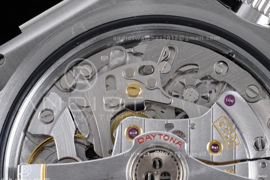 VSF Edition Daytona Black on V2 (Weighted) Strap VS4131 126519 Best Oysterflex Dial Gray 1:1 1118